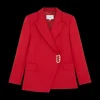 Asymmetric Double Breasted Jacket