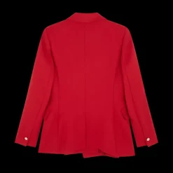 Asymmetric Double Breasted Jacket