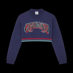 Baseball Cropped Jumper