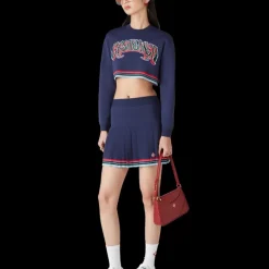 Baseball Cropped Jumper