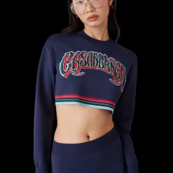 Baseball Cropped Jumper