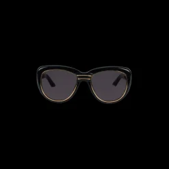 Black & Gold The Wing Sunglasses