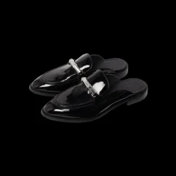 Black Bamboo Slip On Loafer