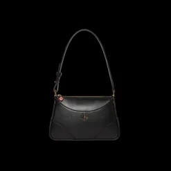 Black Jeanne Pochette Shoulder Bag