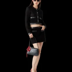 Black Jeanne Pochette Shoulder Bag