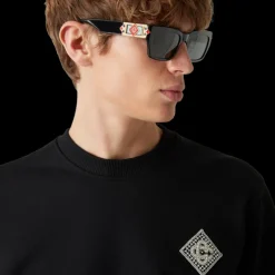 Black The Square Metope Sunglasses