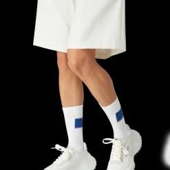 Blue Casa Square Socks