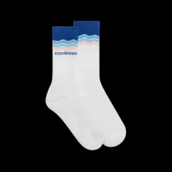 Blue Wave Socks