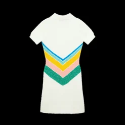 Boucle Chevron Dress