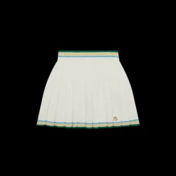 Boucle Pleated Skirt