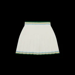 Boucle Pleated Skirt