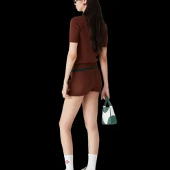 Cable Knit Mini Shorts