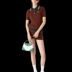 Cable Knit Polo Shirt