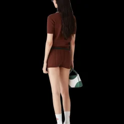 Cable Knit Polo Shirt