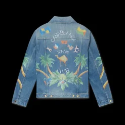Casablanca Tennis Club Denim Jacket