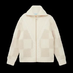 Checked Boucle Cardigan