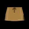 Chenille Panelled Mini Skirt