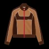 Chenille Panelled Track Jacket