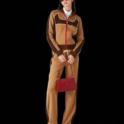 Chenille Panelled Track Jacket
