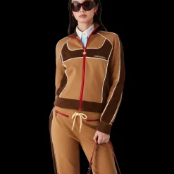 Chenille Panelled Track Jacket