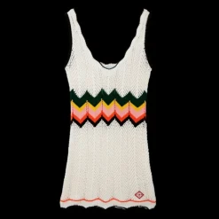 Chevron Lace Dress