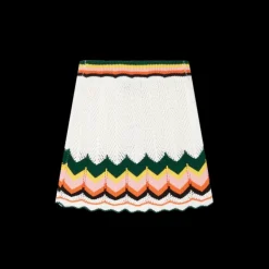 Chevron Lace Skirt