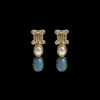 Column Drop Earrings