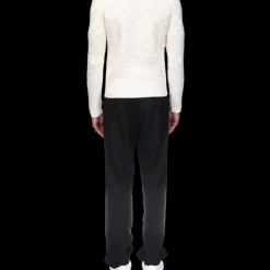 Column Knit Polo Shirt