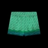 Column Monogram Silk Shorts