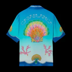 Coquillage Coloré Silk Shirt