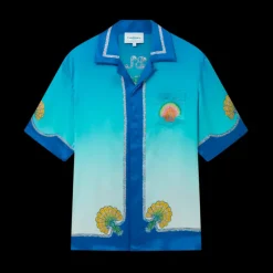 Coquillage Coloré Silk Shirt