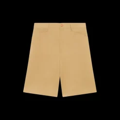 Cotton Pleated Shorts