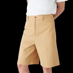 Cotton Pleated Shorts