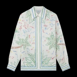 Crayon Tennis Club Silk Shirt