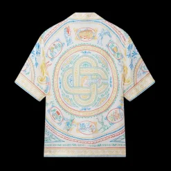 Crayon Vase Silk Shirt