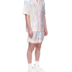 Crayon Vase Silk Shirt