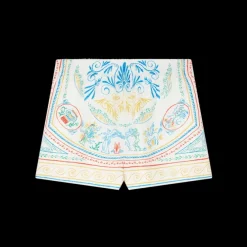 Crayon Vase Silk Shorts