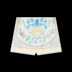 Crayon Vase Silk Shorts