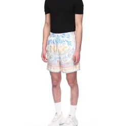 Crayon Vase Silk Shorts