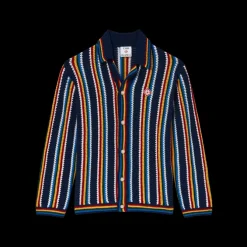 Crochet Stripe Shirt