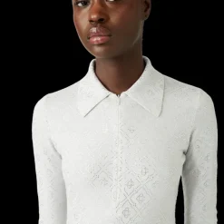 Crystal Monogram Knit Bodysuit