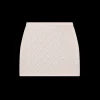 Crystal Monogram Knit Mini Skirt