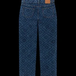 Dark Vintage Monogram Jeans