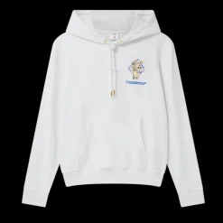 Diamond Column Hooded Sweatshirt