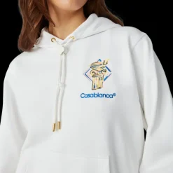 Diamond Column Hooded Sweatshirt