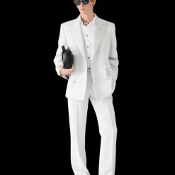 Double Breasted Tuxedo Jacket