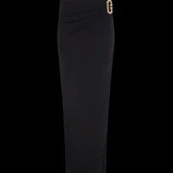 Draped Maxi Skirt