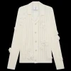 Flower Lace Knit Shirt