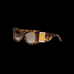 Gold & Brown The Magazine Sunglasses