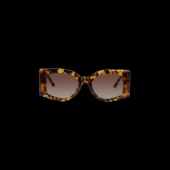 Gold & Brown The Magazine Sunglasses